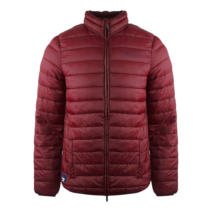 Aquascutum Mens Jk003 14 Jacket Bordeaux Red