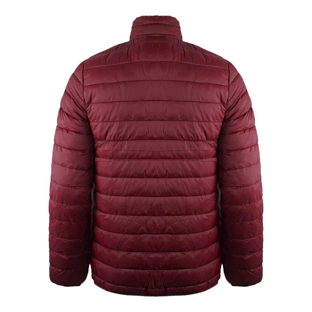 Aquascutum Mens Jk003 14 Jacket Bordeaux Red