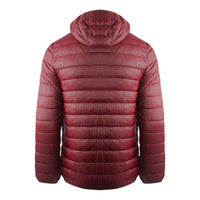 Aquascutum Mens Jk004 14 Jacket Bordeaux Red