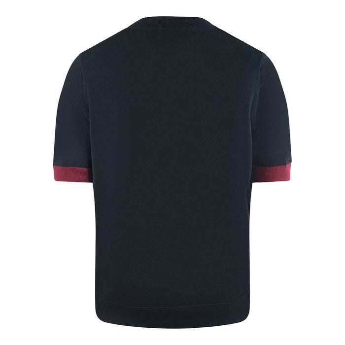 Fred Perry Mens K2546 608 T Shirt Navy Blue