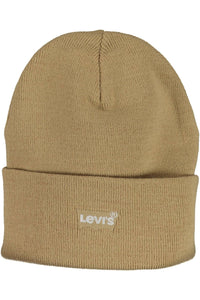 Levi's Beige Embroidered Logo Cap