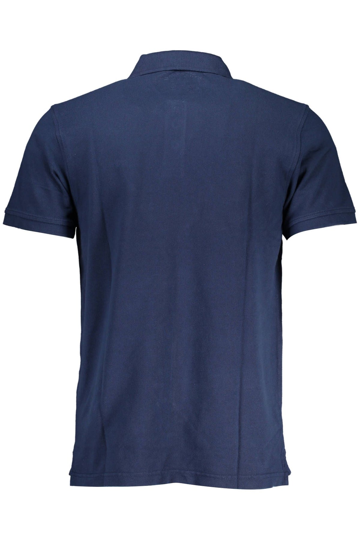 Levi's Chic Blue Cotton Polo Shirt with Logo Accent