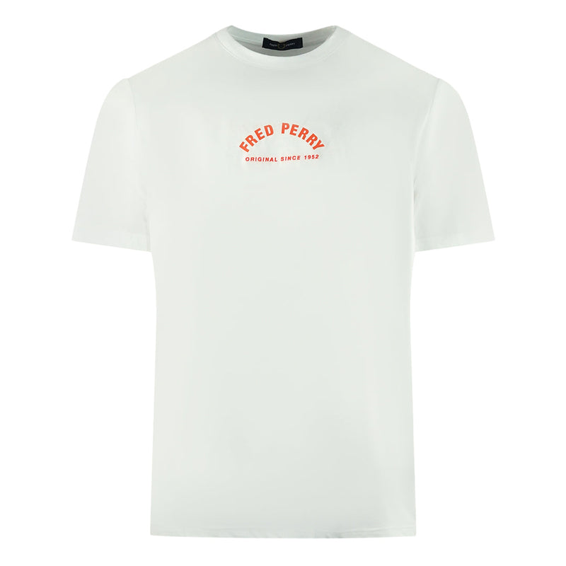 Fred Perry Mens M2664 100 T Shirt White