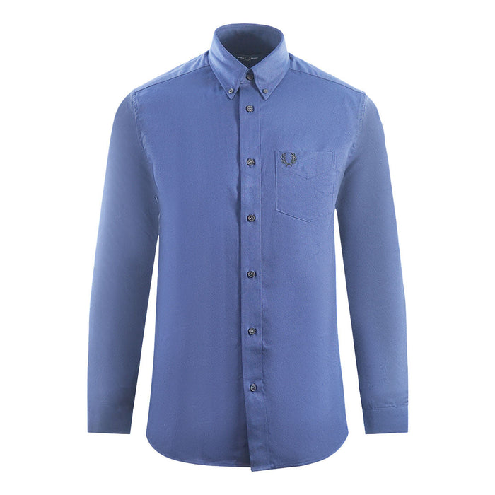 Fred Perry Mens M2697 266 Shirt Blue