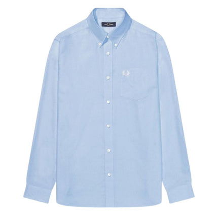 Fred Perry M3551 146 Light Blue Casual Shirt