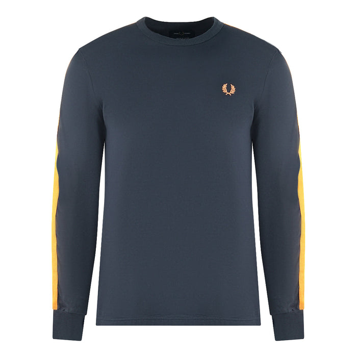 Fred Perry Mens M3828 H20 T-Shirt Navy Blue