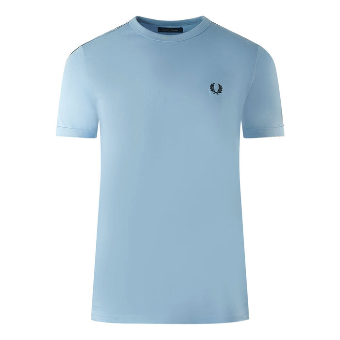 Fred Perry Mens M6347 444 T Shirt Sky Blue