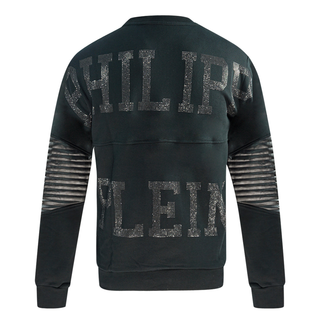 Philipp Plein Mens Crew Neck Jumper Mjo0187 Pre 0202