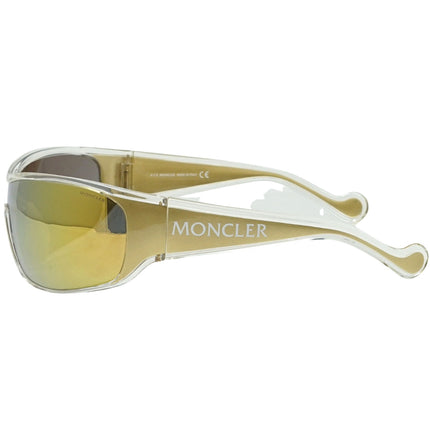 Moncler ML0129 27G 00 Gold Sunglasses