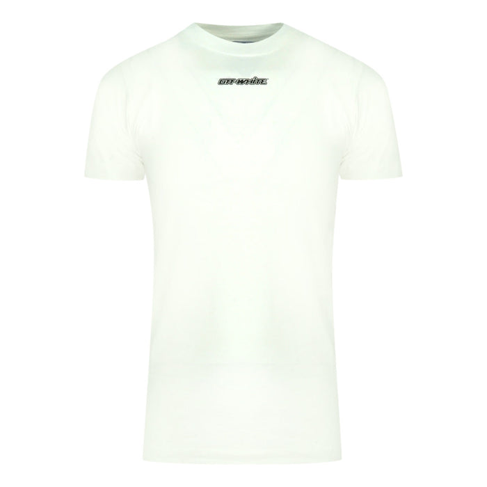 Off White Mens Omaa027E20Jer0050125 T Shirt White