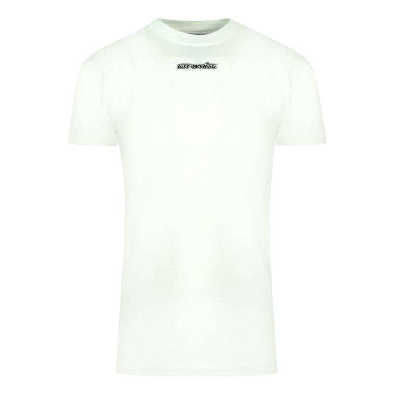 Off White Mens Omaa027E20Jer0050125 T Shirt White