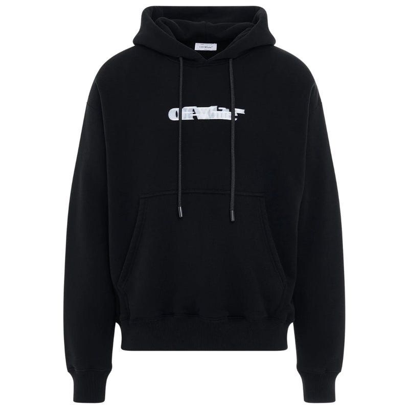 Off White Mens Ombb085F23Fle0021001 Hoodie Black