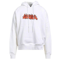 Off White Mens Ombb085S22Fle0070120 Hoodie White