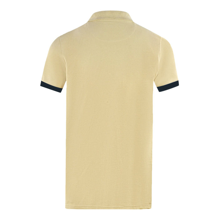 Aquascutum Mens P00523 12 Polo Shirt Beige