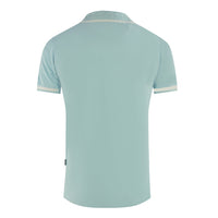 Aquascutum Mens P00723 78 Polo Shirt Light Blue