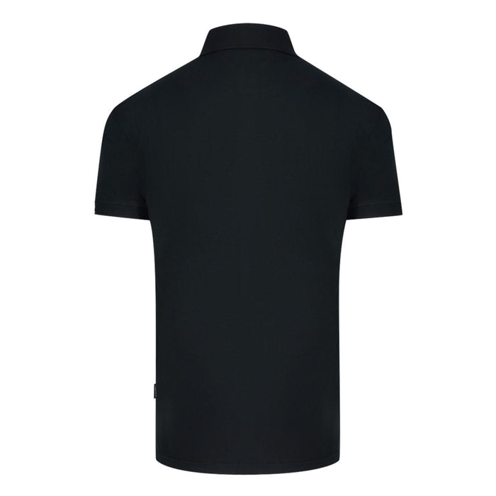 Aquascutum Mens Polo Shirt P01623 99 Black