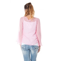 Phard Pink Silk Tops & T-Shirt