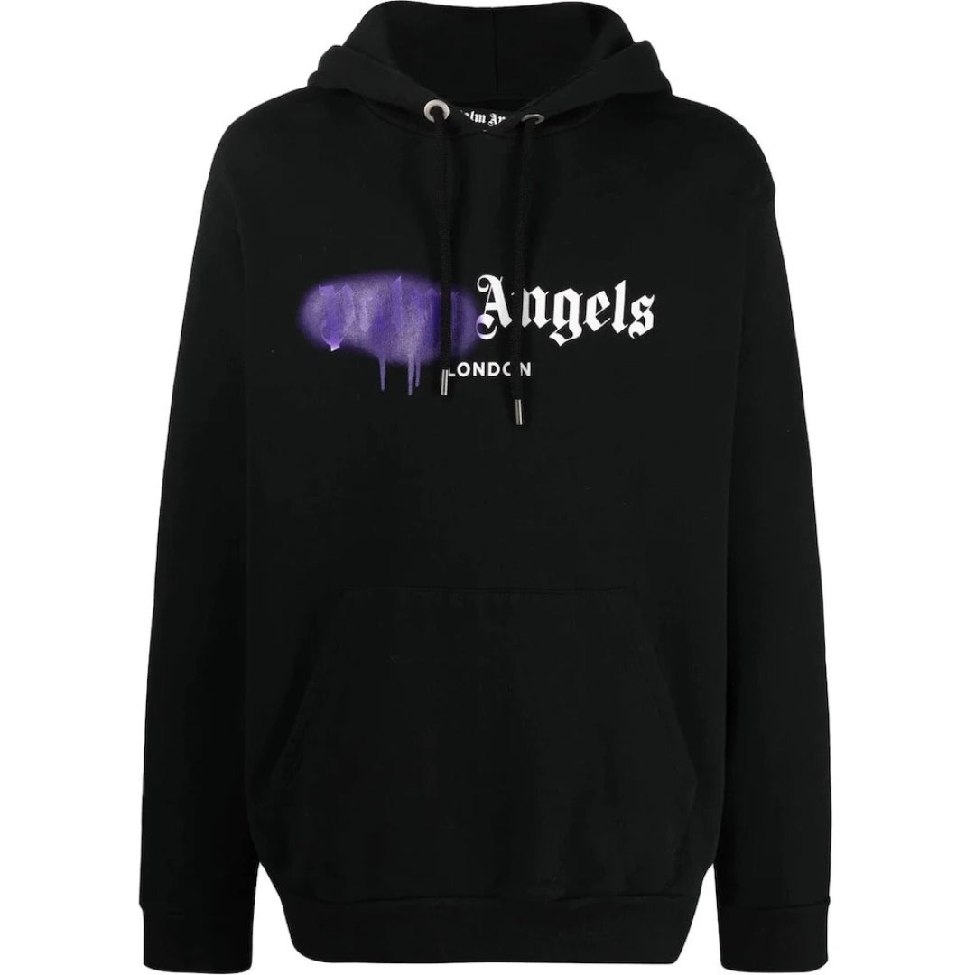 Palm Angels Mens Hoodie Pmbb003C99Fle0021037 Black