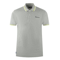 Aquascutum Mens Po002 05 Polo Shirt Grey