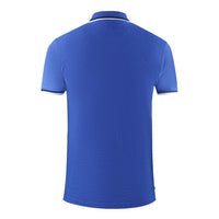 Aquascutum Mens Po002 10 Polo Shirt Royal Blue