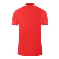 Aquascutum Mens Po002 13 Polo Shirt Red