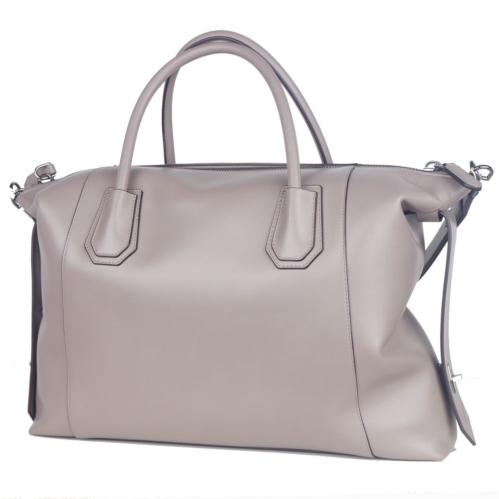 Givenchy Gray Leather Crossbody Bag