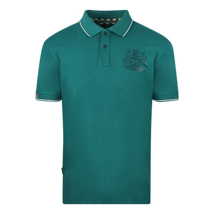 Aquascutum QMP023 32 Green Polo Shirt