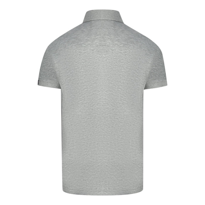 Aquascutum Mens Qmp050 94 Polo Shirt Grey