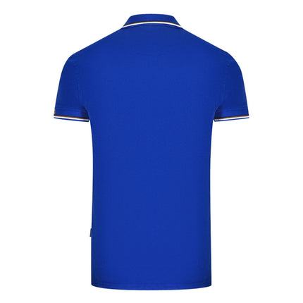 Aquascutum QMP051 81 Blue Polo Shirt