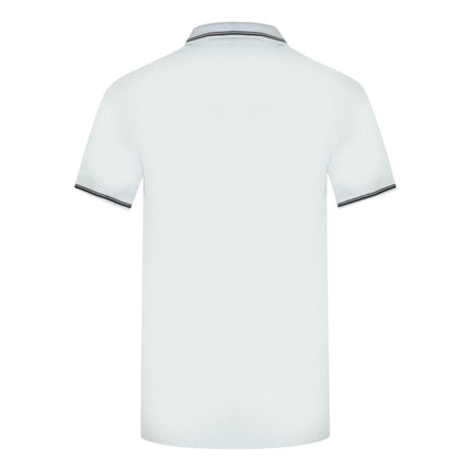 Aquascutum QMP052 01 White Polo Shirt