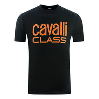 Cavalli Class Mens Rxt60A Jd060 05051 T Shirt Black