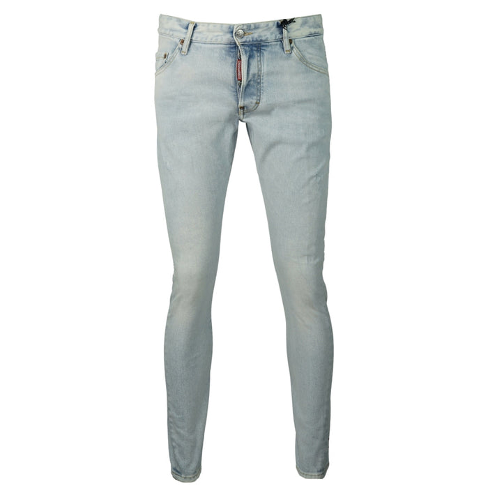 Dsquared2 Sexy Twist Jean Faded Light Blue Jeans