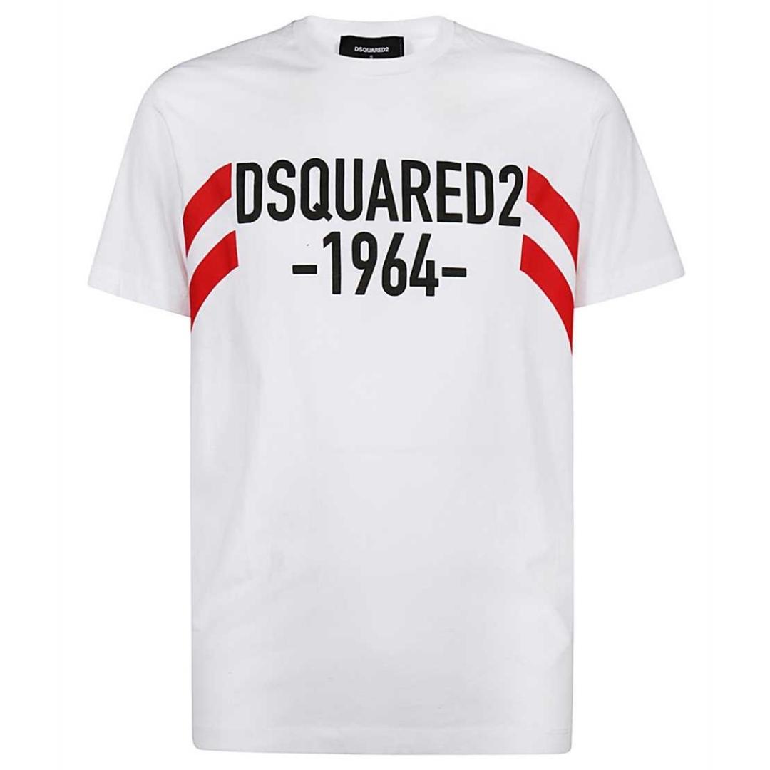 Dsquared2 Mens T Shirt S74Gd0805 100 White