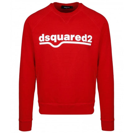 Dsquared2 Classic Raglan Fit S74GU0460 S25030 307 Red Sweater