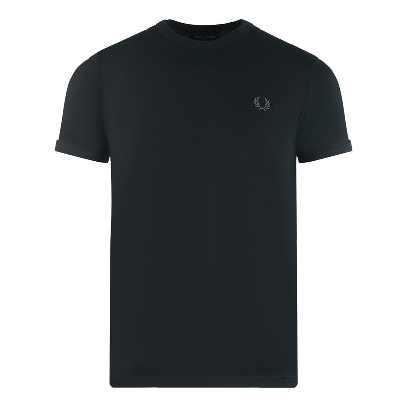 Fred Perry Mens Sm4162 102 T Shirt Black