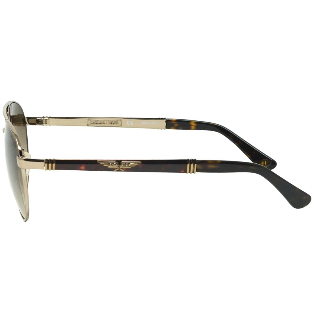 Police Spl891M 08Ff Sunglasses Gold