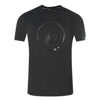 Aquascutum Mens T00723 99 T Shirt Black - Style Centre Wholesale