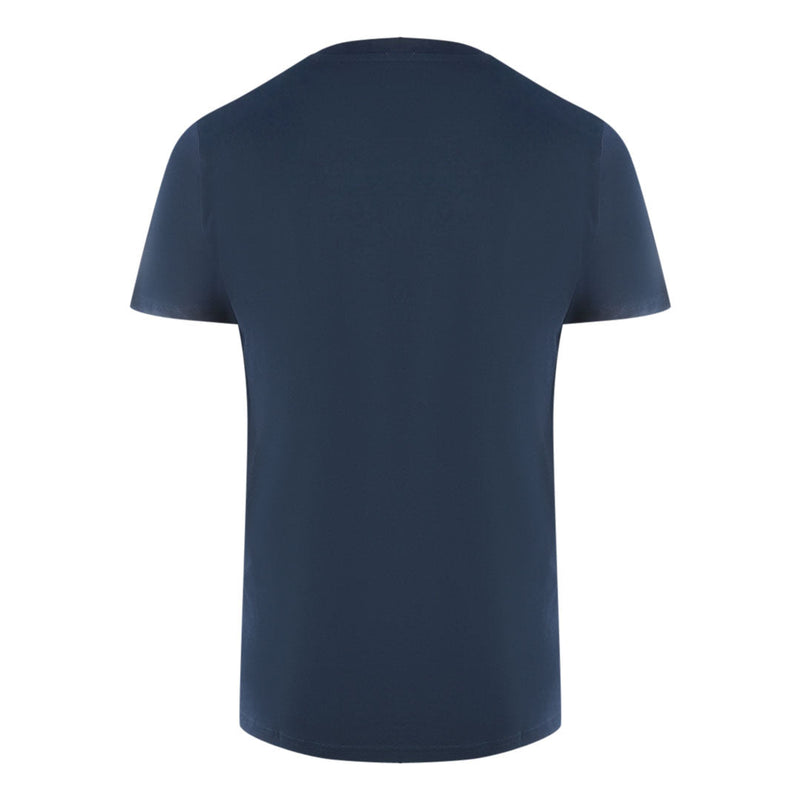 Aquascutum Mens T01023 85 T Shirt Navy Blue