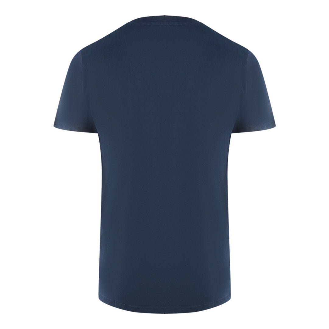 Aquascutum Mens T01023 85 T Shirt Navy Blue