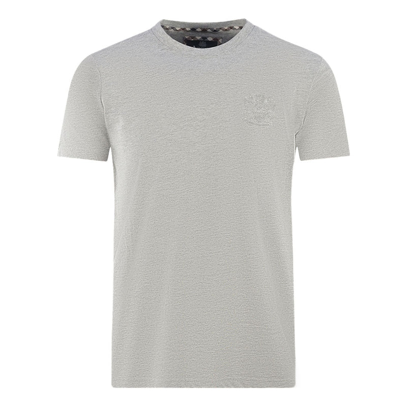 Aquascutum Mens T01023 94 T Shirt Grey