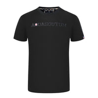 Aquascutum Mens T01123 99 T Shirt Black