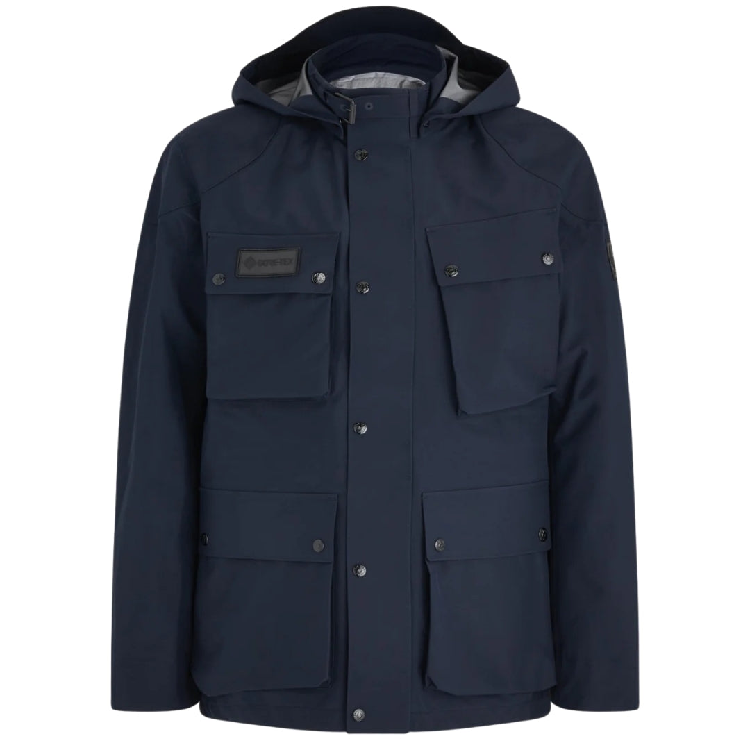 Belstaff Mens Techmaster Jacket Dark Ink