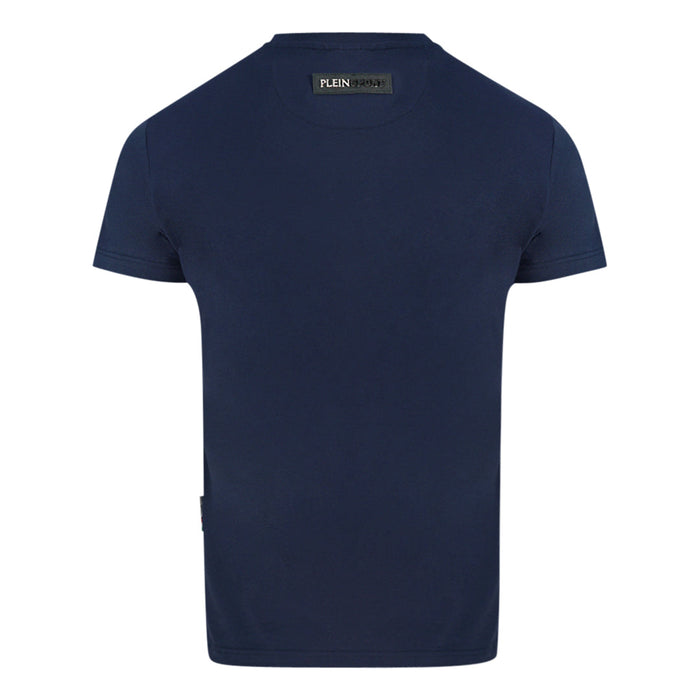 Philipp Plein Sport Mens Tips105It 85 T Shirt Navy Blue