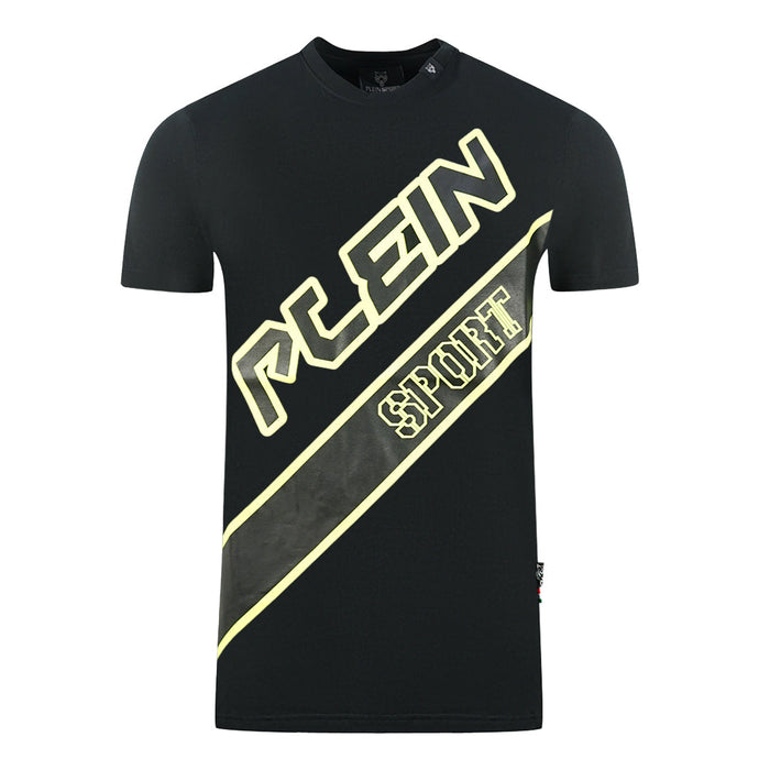 Plein Sport Mens Tips111Tn 99 T Shirt Black