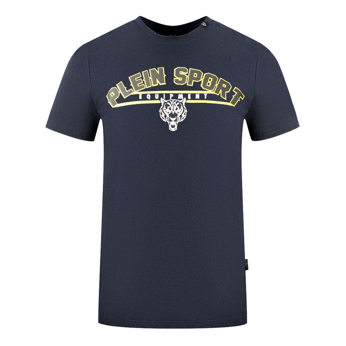 Plein Sport Mens Tips114Tn 85 T Shirt Navy