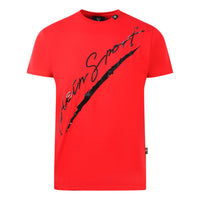 Plein Sport Mens T Shirt Tips122Tn 52 Red