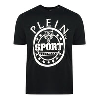 Plein Sport Circle Logo Black T-Shirt - Nova Clothing