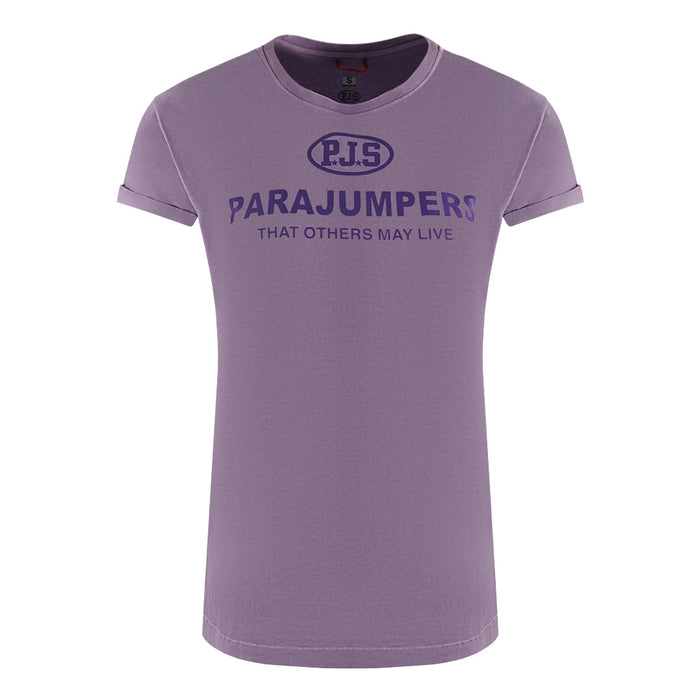 Parajumpers Womens Toml Tee 561 T Shirts Purple