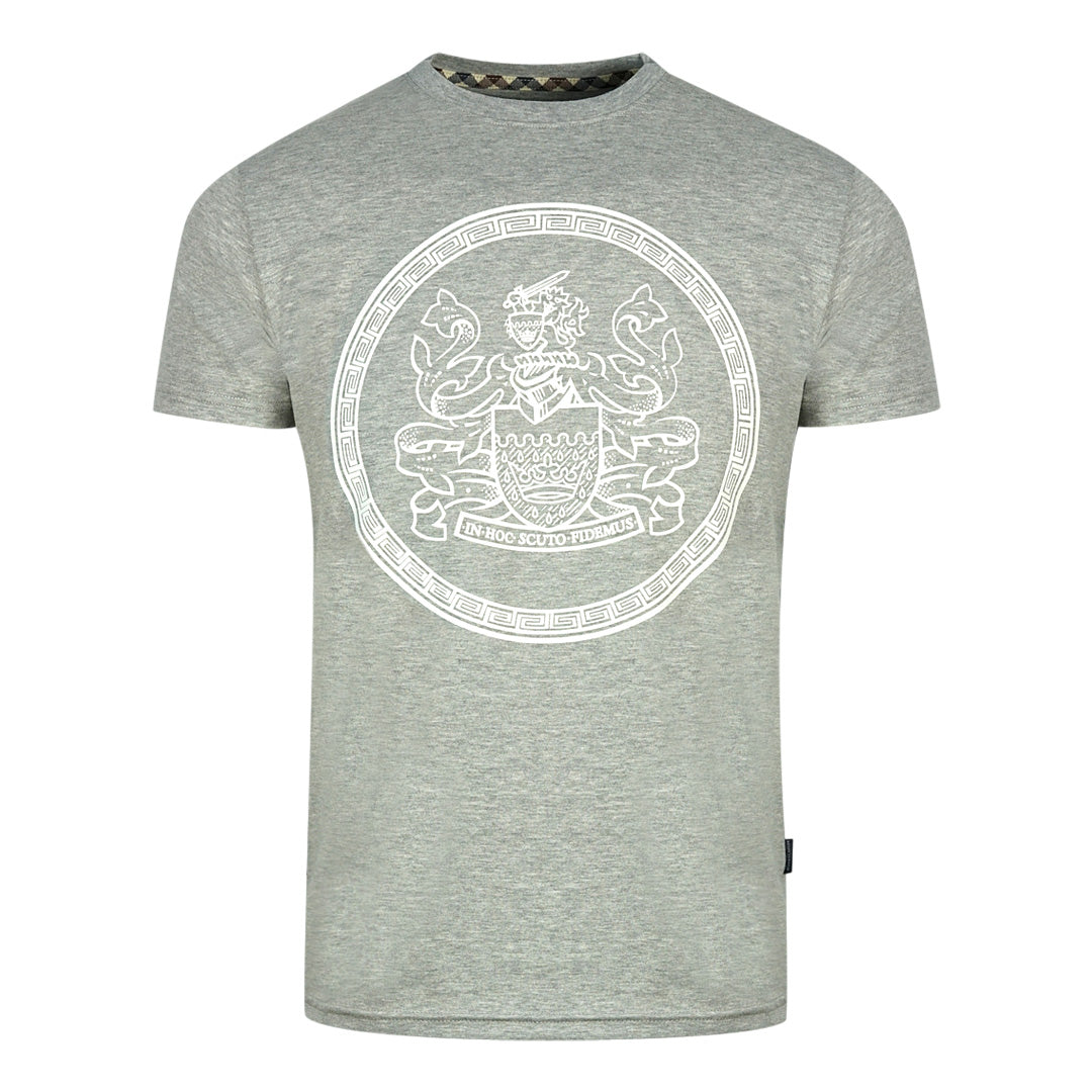 Aquascutum Mens Tsia17 94 T Shirt Grey