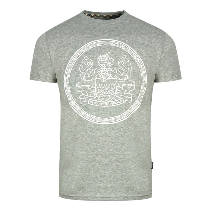 Aquascutum Mens Tsia17 94 T Shirt Grey